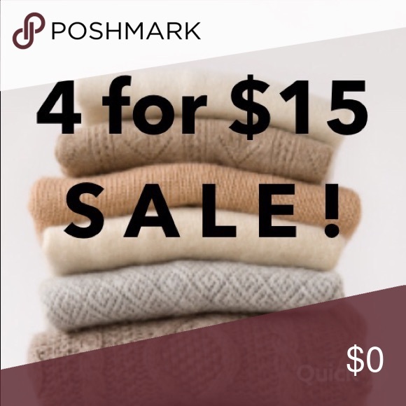Other - All items $6 or $7 are 4 for $15